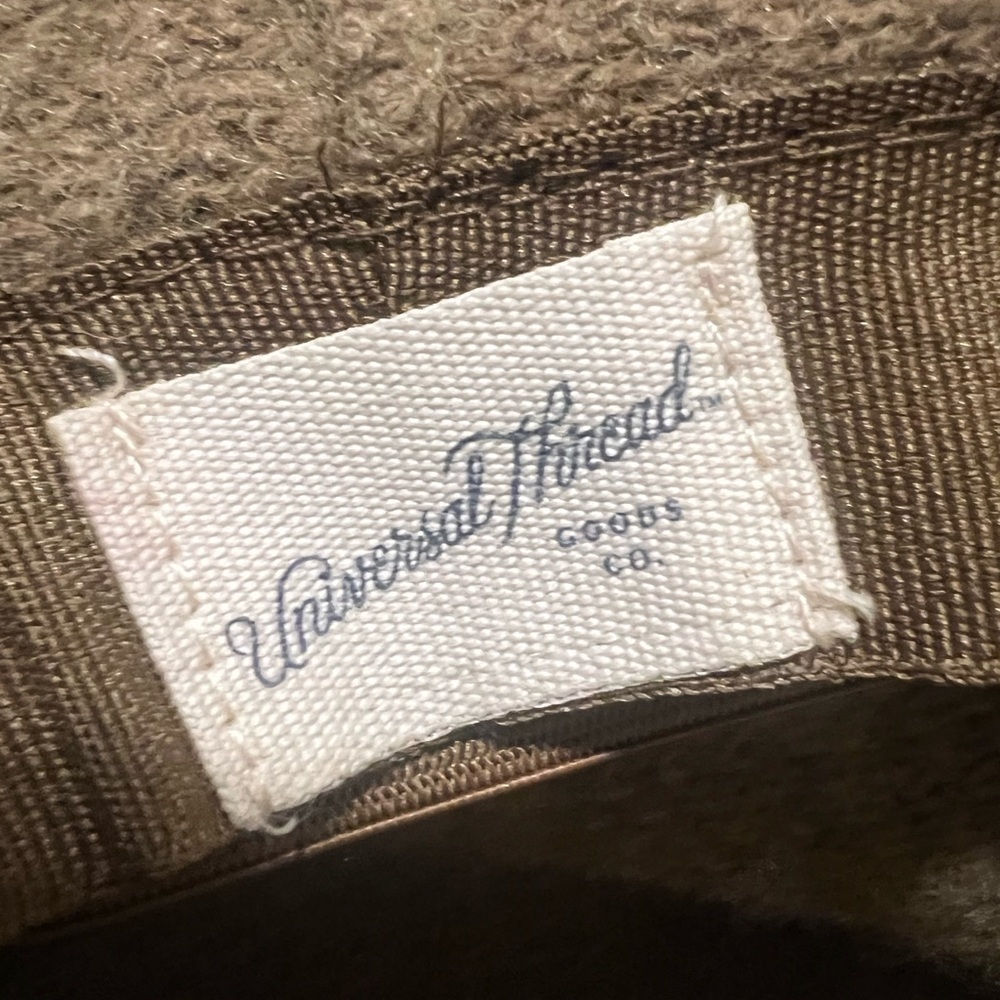 Universal Thread Taupe Knit Fedora Hat - Picture 8 of 8